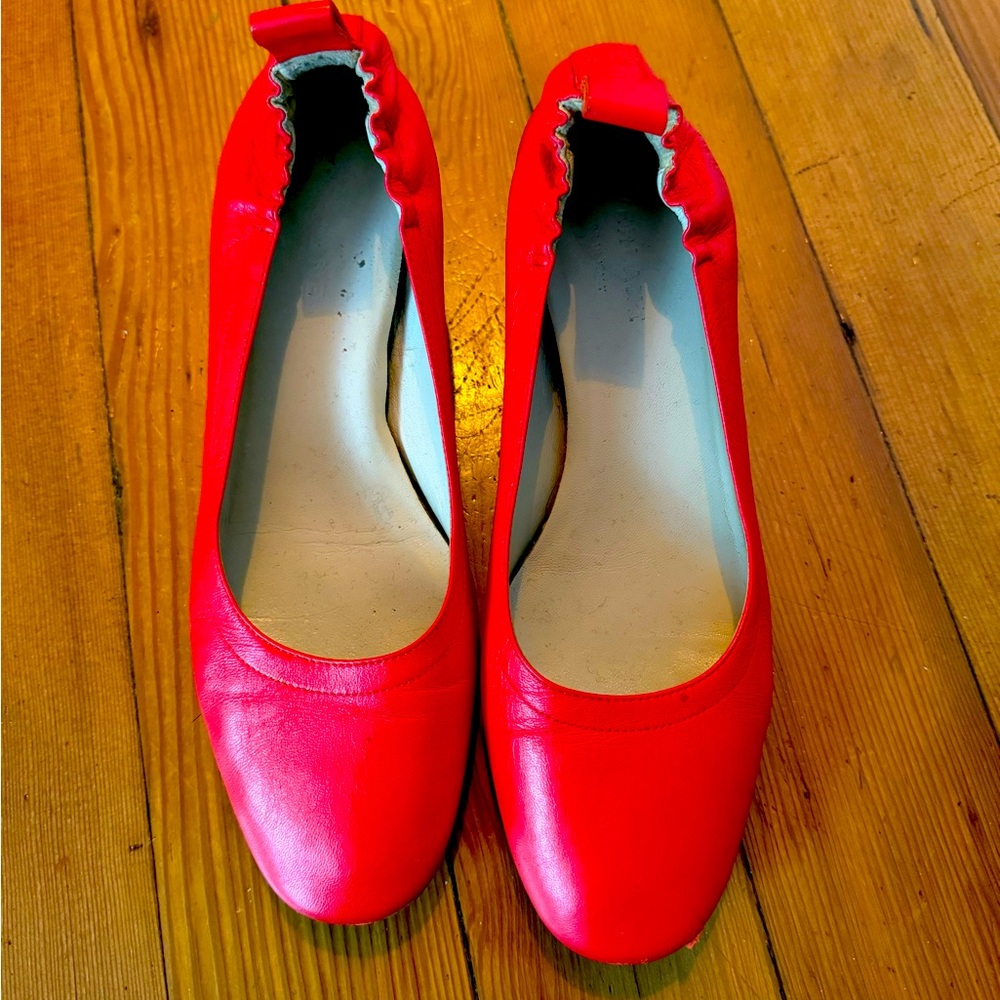 Everlane Day Heel in Red